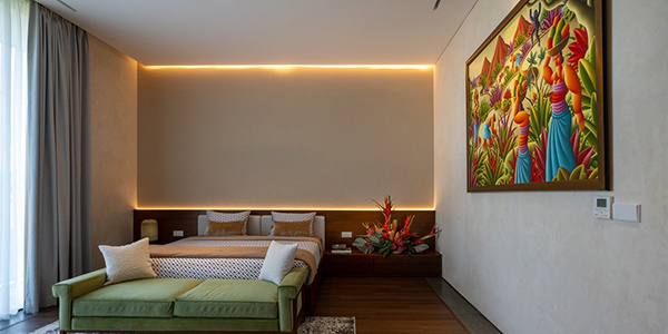 The Boss House, Bali bedroom