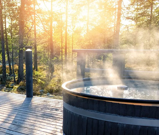 Vacation rentals with hot tubs
